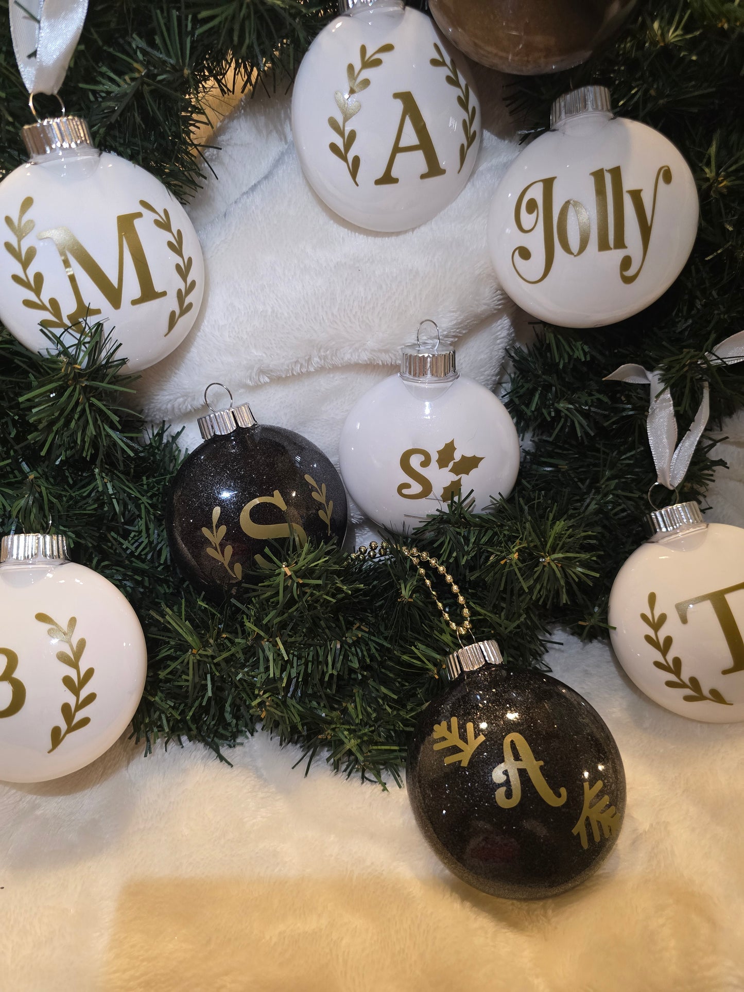 Luxury Inspired Christmas Ornaments