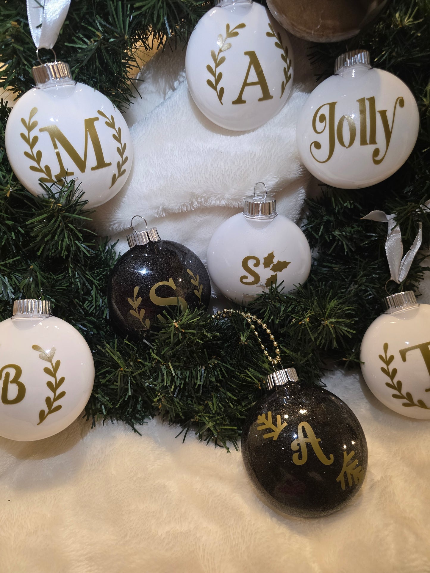 Luxury Inspired Christmas Ornaments