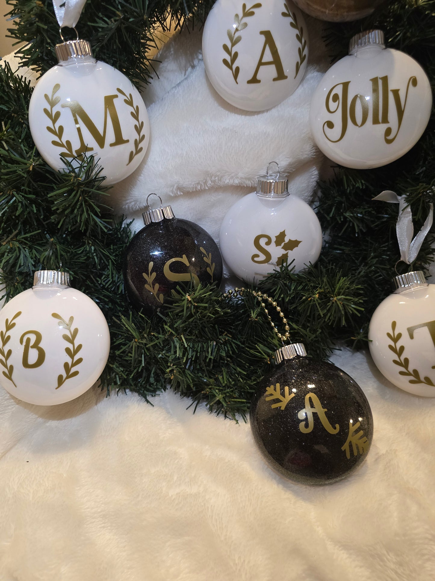 Luxury Inspired Christmas Ornaments